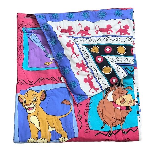 Disney Bedding The Lion King Comforter Bedspread Blanket Reversible